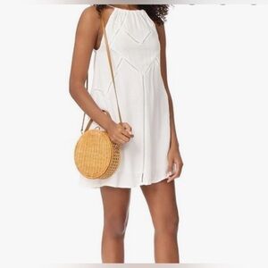 Knot Sisters White Mini Dress